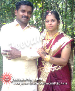 Jijo Jisha Marriage Pictures at Pravithanam Pala